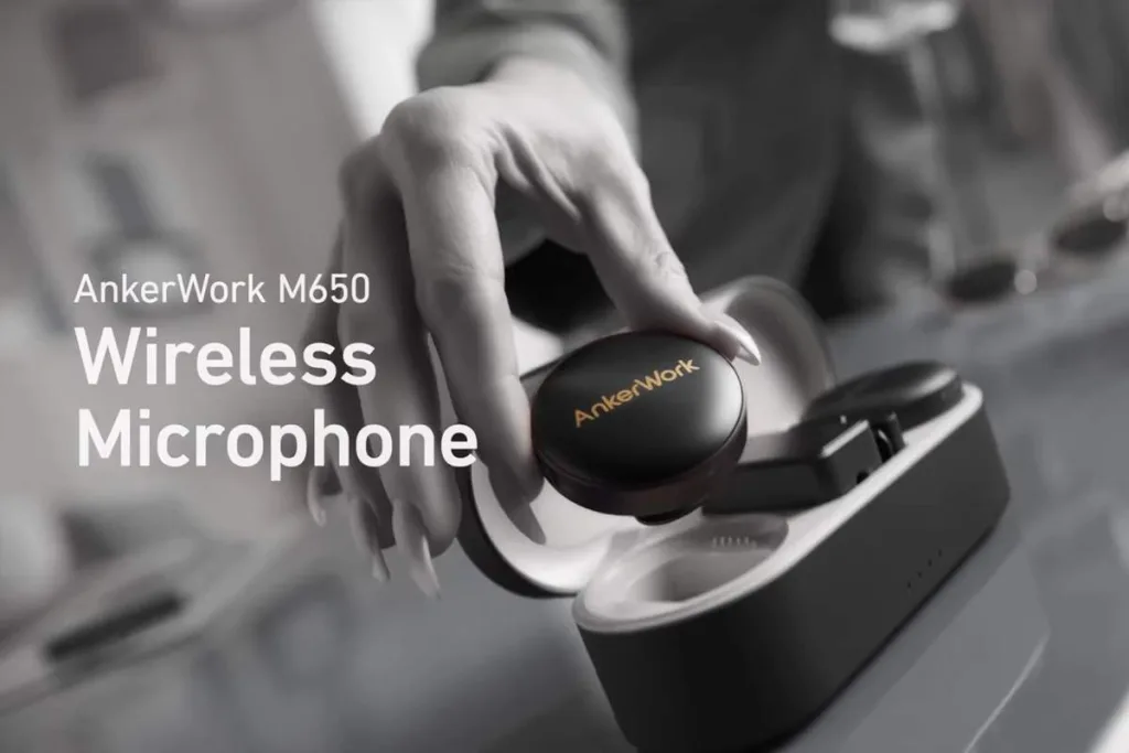 Anker、初のワイヤレスマイク「AnkerWork M650 Wireless Microphone」販売開始
