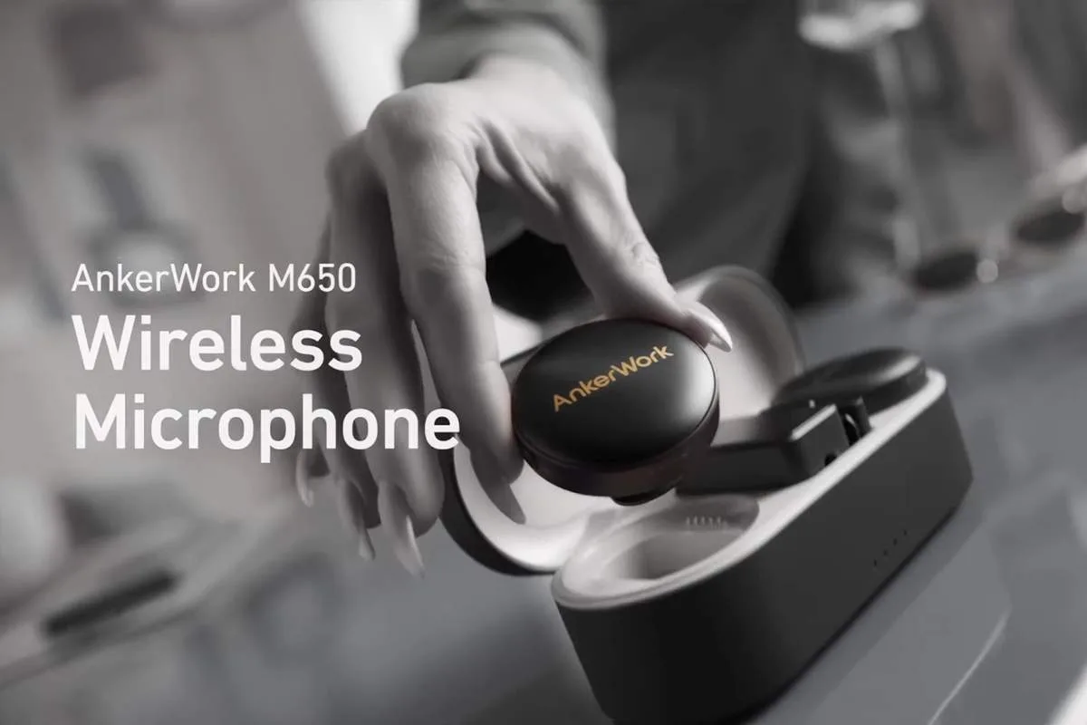 AnkerWork M650 Wireless Microphone」ワイヤレスマイク販売開始 – Quest