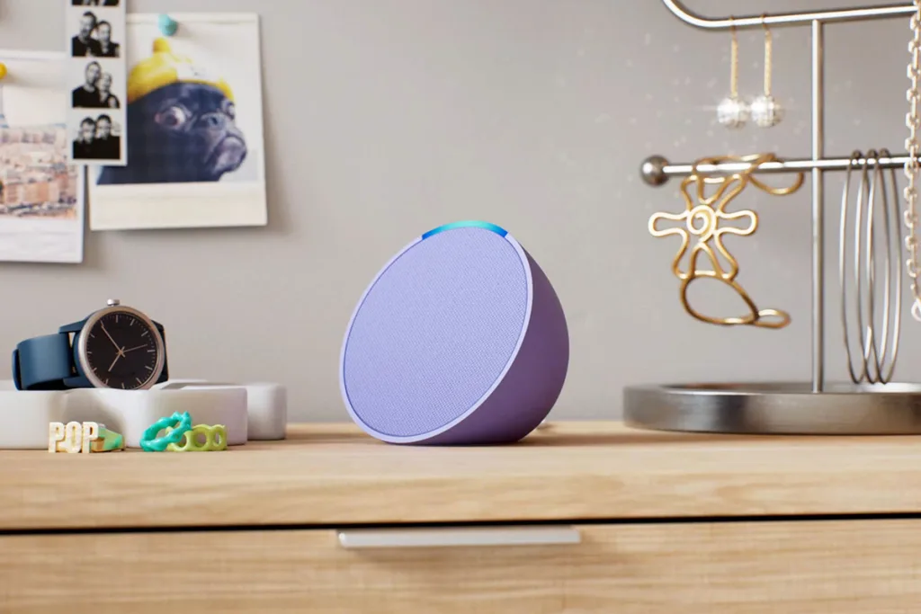 Amazon、  新型スマートスピーカー 「Echo Pop」 を発表。  コンパクトな筐体とカラバリが魅力