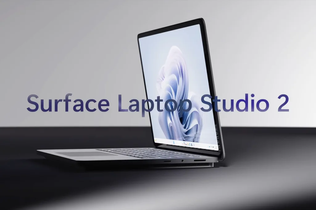 「Surface Laptop Studio 2」 発表。 CPU・GPU刷新、 Type-A・microSDスロット搭載でインターフェースも充実